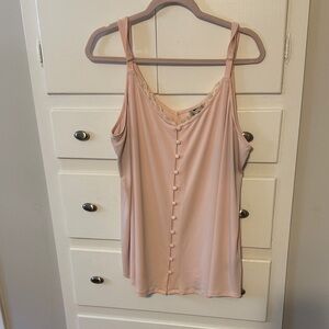Torrid Blush Button-Front Camisole